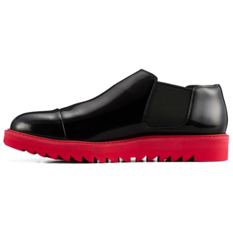 ONITSUKA TIGER Side Gore Boot Low Black Classic Red Men Sneakers 1181A594-001
