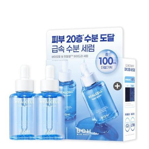 BIOHEAL BOH HYALCELLTM Hydra Serum 50ml+50ml Set set