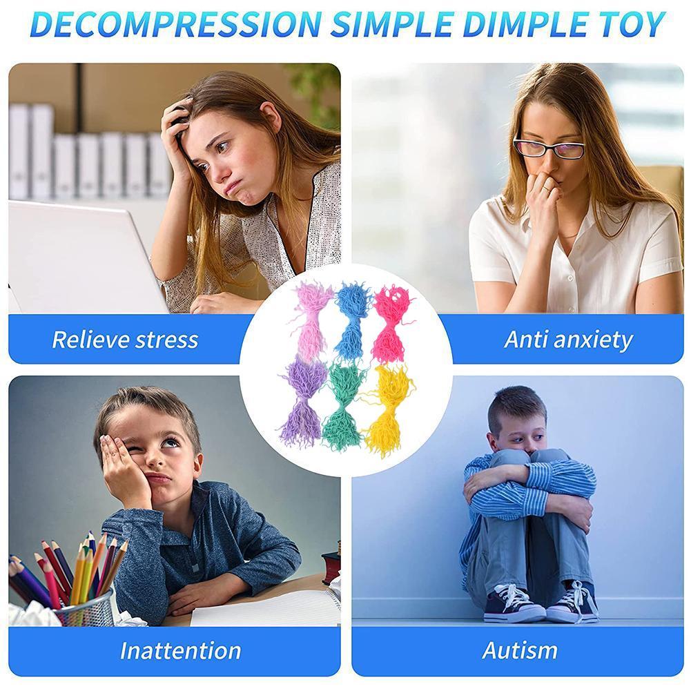 Simulation Ramen Noodles Elastic Pull Rope Fidget Toy Relief Rope TPR Stretch Anti Toys Autism Stress Toys Soft Stress Stri H0T0