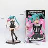 Anime Hatsune Miku X Cinnamoroll Figure Anime Peripheral Collectible Models Decorative Decorations Children Kawaii ChristmasGift