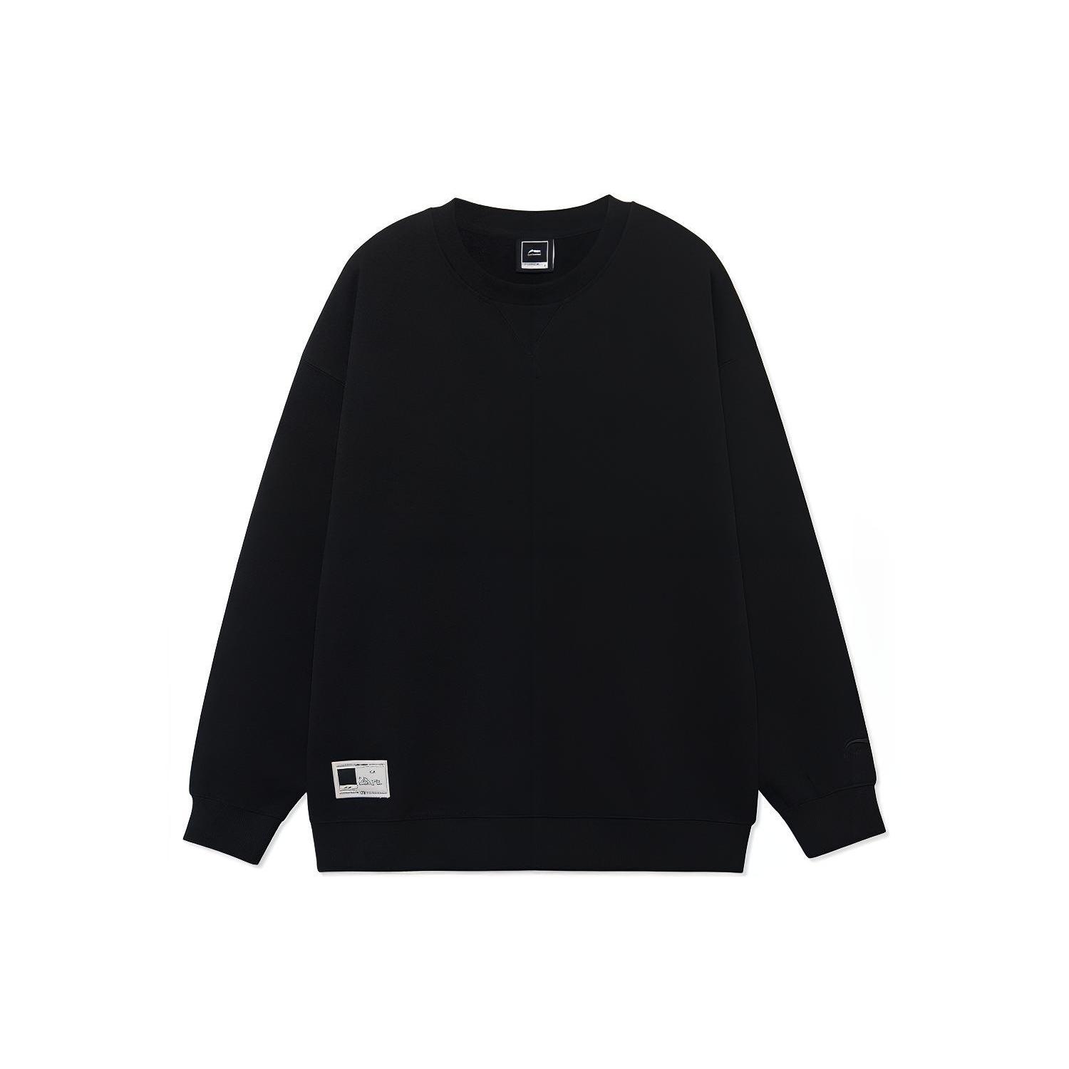 Свитшот Li Ning унисекс черный AWDR863-7 XXXL