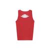 Jordan SS22 Solid Logo Print Sleeveless Basketball Vest Men Tops Red 887443-687