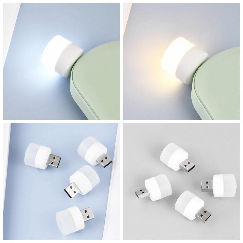 5pcs Mini USB Light 5V LED Lamp Eye Protection Reading Light Computer Reading Lamp Mobile Power Charging Book Lamps Night Light
