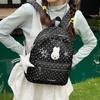 Schoolbag New Cute Polka Dot Rabbit Backpack Junior High School Student Campus Schoolbag Commuting Light Versatile Backpack