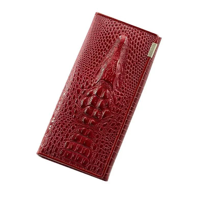 

Fashion Pattern Wallet Ladies Wallet Long Zipper Pattern Leather Wallet Bag Large Capacity Clutch Luxury Design Women Luggage