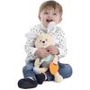 Peluche - chicco - my sweet doudou - lapin doux - anneau de dentition - multicolore