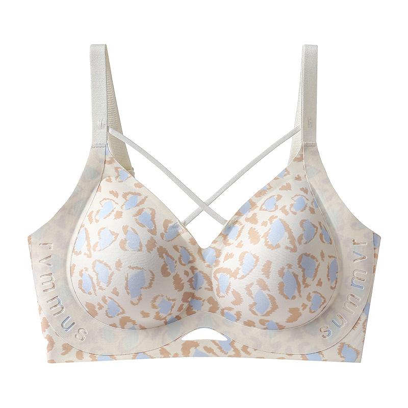 

Сексуальное леопардовое нижнее белье Женский цельный бюстгальтер на косточках Большой размер Бюстгальтер на косточках Коллекция без косточек Аксессуар для груди Бюстгальтер против обвисания 5XL