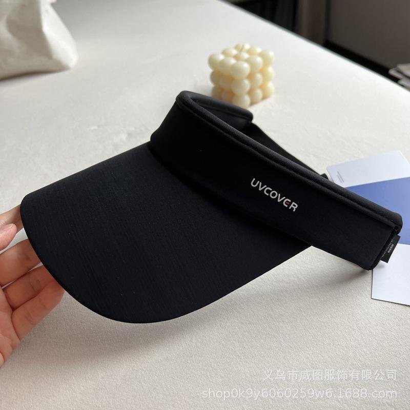 High Quality Empty Top Sun Hat, Travel Ice Silk Sunscreen Hat, Men's and Women's Outdoor Sports Sun Hat, Summer Sun Hat