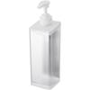 Magnetic Dispenser for Shampoo, White, 7cm W X 8cm D X 25cm H, MIST, Floating Storage, Refillable Shampoo Bottle, Product Number: 1544