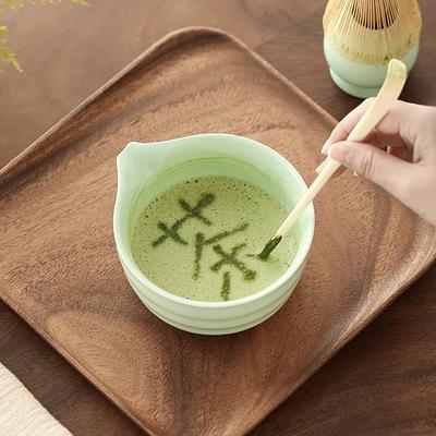 Chinese-style Bamboo Tea Set, Matcha Tea Ceremony Set, Song Dynasty Tea Ordering Matcha Brush, Baibenli Ceramic Matcha Bowl