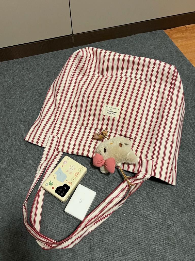 Texture niche large-capacity bag women's fashion summer new canvas shoulder