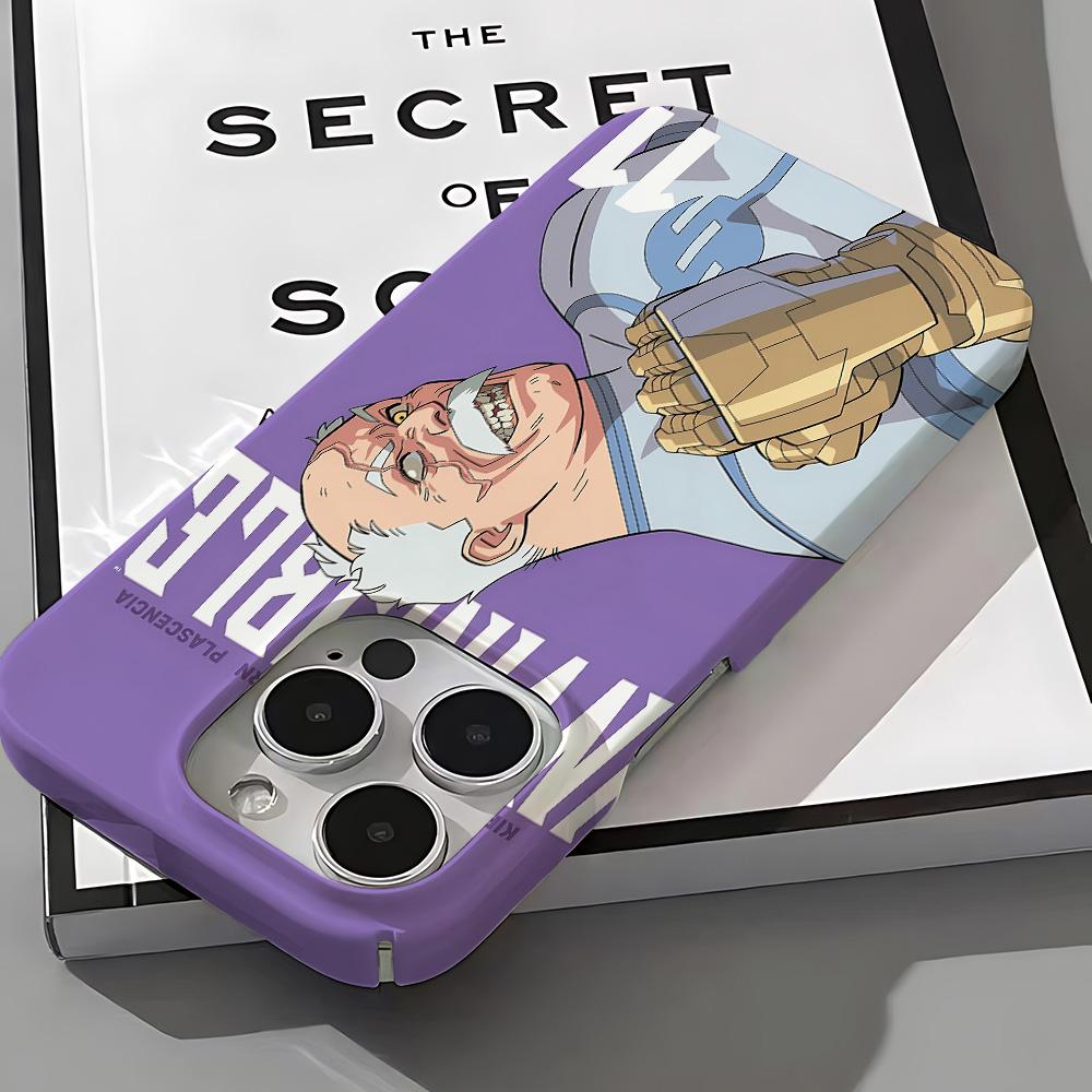 I-Invincible-Cartoon Phone Case for iPhone 16 15 14 13 12 11 Pro Max X XS XR XSMax 7 8 Plus Glossy Film Hard PC Cover