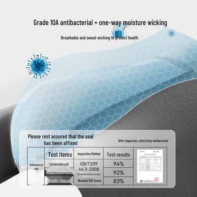 MiiOW Men's Cotton Antibacterial Boxer Briefs 4-Pack