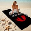 Halloween horror thriller theme Stranger Things soft beach towel outdoor camping vacation swinging beach scarf decorative blanket B2