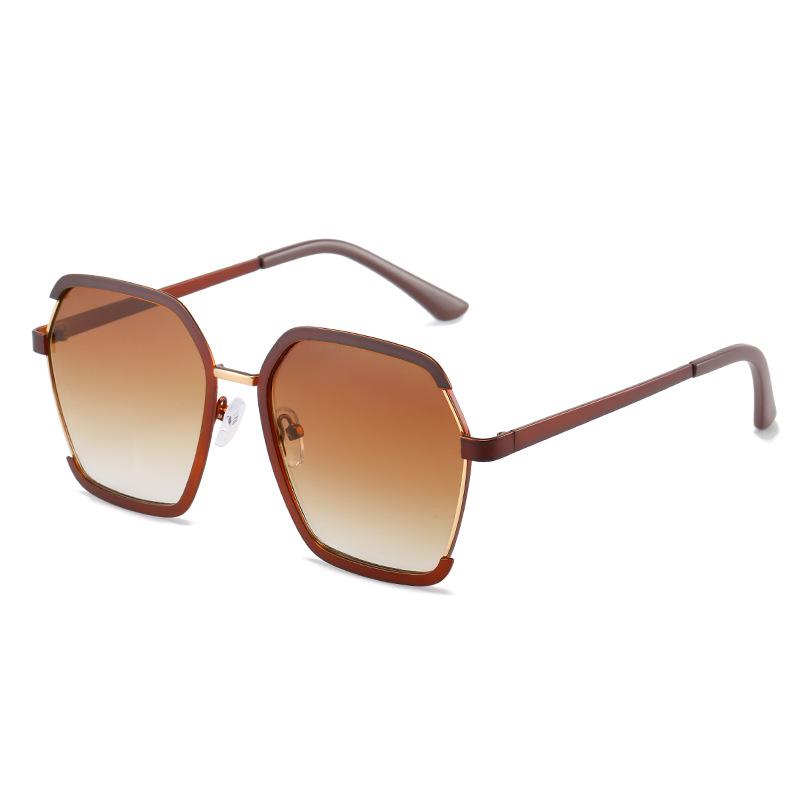Damen Zweifarbige Sonnenbrille mit Farbverlauf - Winter 2021 Kollektion