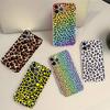 Classic Leopard Cheetah For IPhone 17 16 15 14 13 12 11 Pro Max Plus Transparent Soft TPU Phone Cover