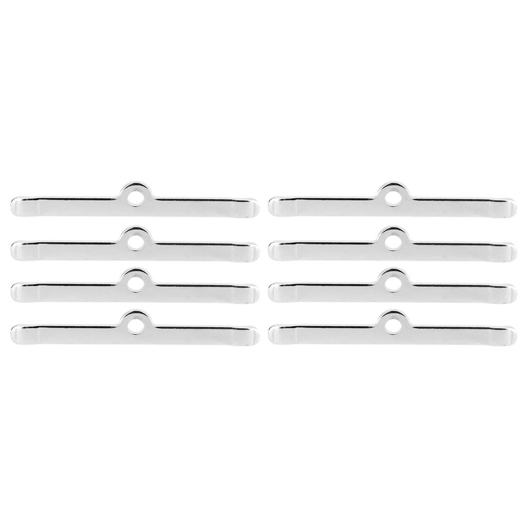 Chrome Valve Cover Spreader Bar Set for Chevrolet 283 305 327 350 Engine