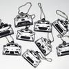 BARZA TOYOTA86 ZN6 Late Model Keychain Rear Design Hairline Finish