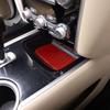 Carbon Fiber Gear Shift Storage Box Trim Sticker For Nissan Pathfinder 13-18