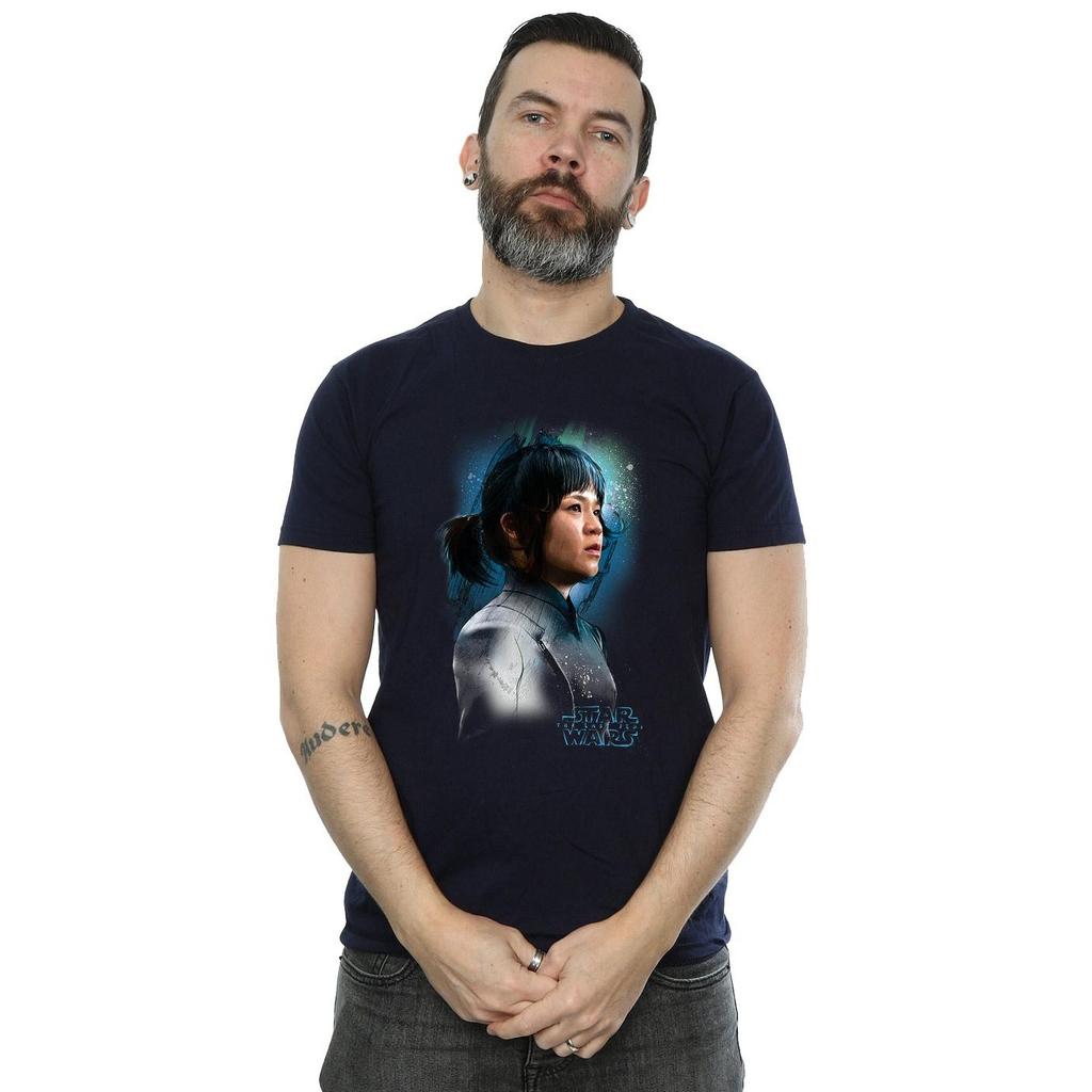 STAR WARS Mens The Last Jedi Rose Tico Brushed T-Shirt