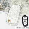 3 4 5 Button Car Key Cover For Ford Fusion Mondeo Mustang Explorer Edge Ecosport For Lincoln Mondeo Mkc Mkz Mkx Key Case For Car