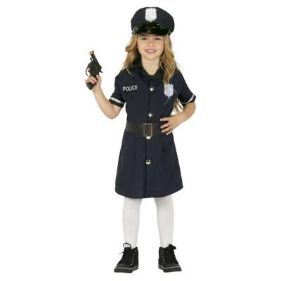 Fiestas Guirca Girls Police Costume Set