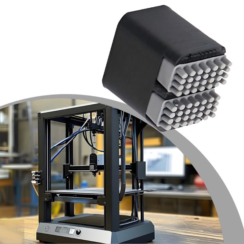 3D Printer Nozzle Cleaner Nozzle Wiper High Temperature Resistant To Extend 3D Printer Nozzle Life And Ensure Printing