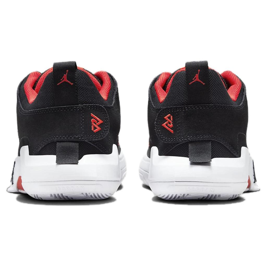 Jordan One Take 5 PF Bequem Vielseitig Stoßdämpfung Langlebig Niedrige Basketballschuhe Herren Sneaker Schwarz Weiß FD2336-006