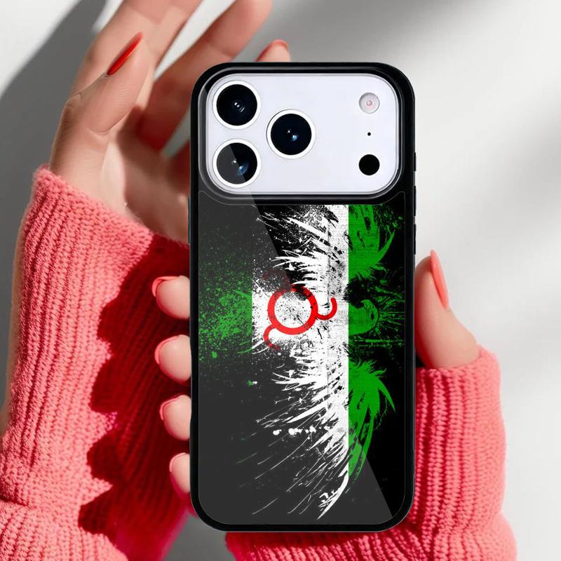 Ingushetia Flag Phone Case for iPhone 17 16 15 14 13 Pro Max Back Cover for 12 11 Pro Coque