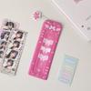 Cute Bow Design Pvc Photo Card Holder For School Id Card