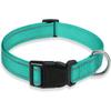 Adjustable Reflective Dog Collar Nylon Safety Pet Traction Rope Strap for Small To Medium-Sized Pets