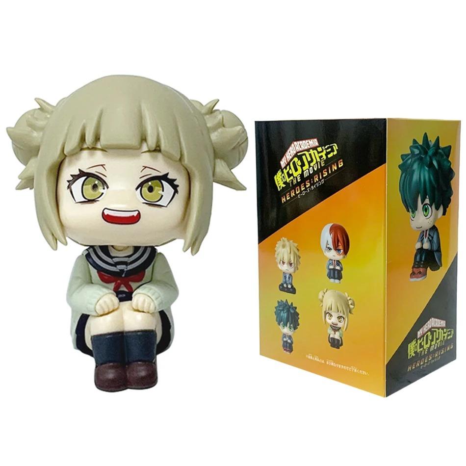 New My Hero Academia: Tomura Shigaraki / Izuku Midoriya / Katsuki Bakugo Cute Chibi PVC Figurine | Collectible Toy Model