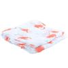 Feather Pattern Newborn Blanket Bath Towel Bed Sheet Summer Baby Swaddle Bamboo Fiber Bed Sheet