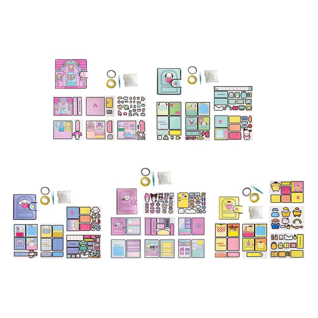 Toy Books Cute Interactive Preschool Montessori Busy Sensory Book for Boys Kids Gifts A
