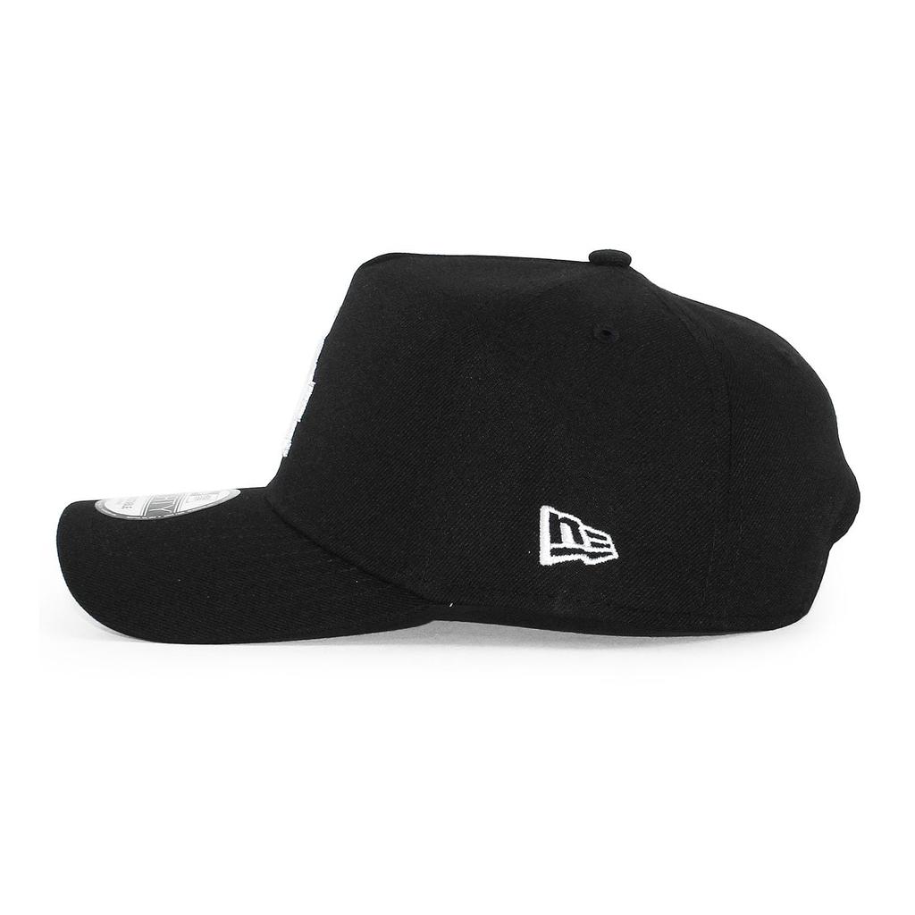 New Era 9FORTY SNAPBACK CAP 940 MLB NFL NBA MLS Snapback One Los Angeles Dodgers A-FRAME A-FRAME (JP, Alphabet, Size, (Black/White)) [Used]