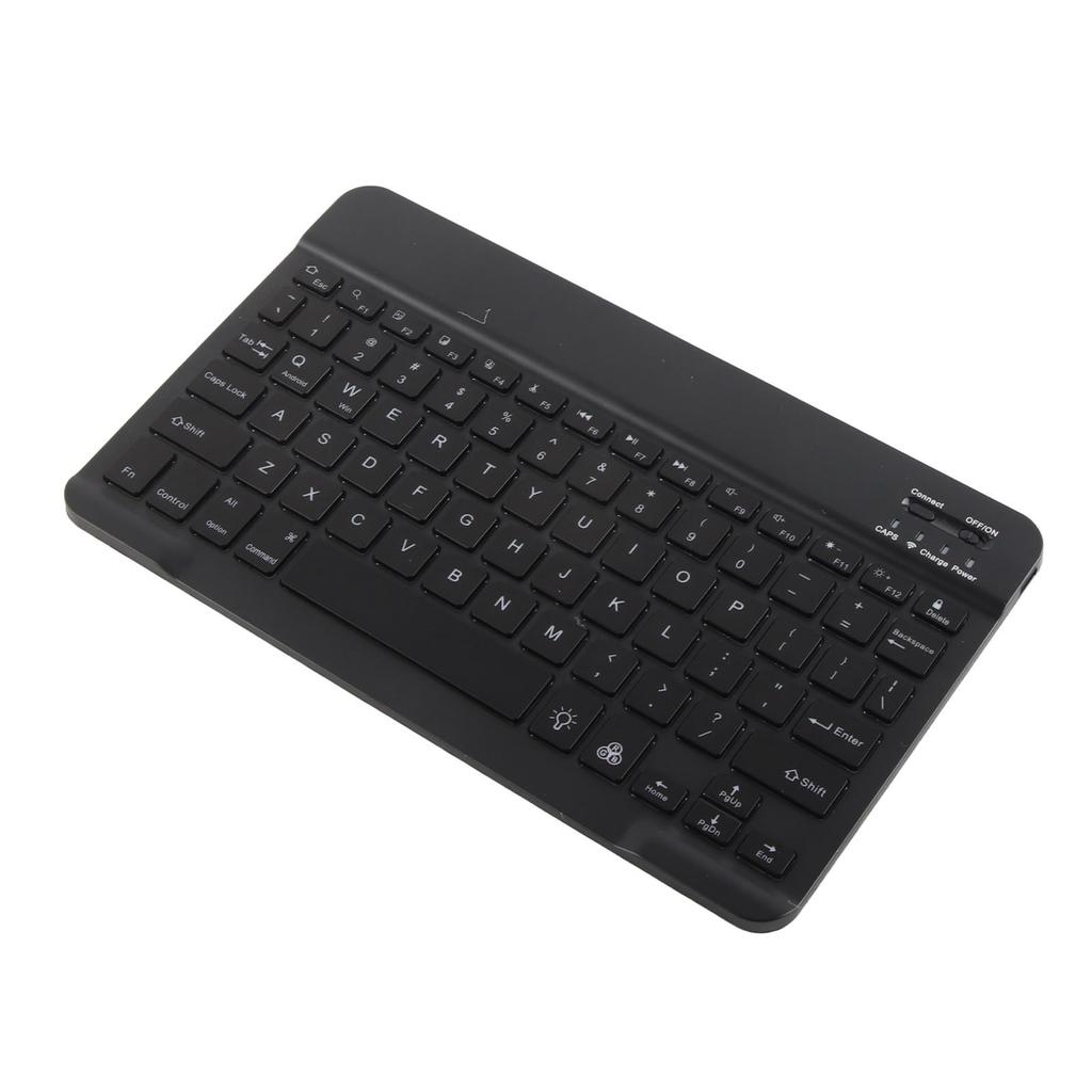 Bluetooth Keyboard 78 Keys RGB Backlit Ultra Slim Silent Portable Wireless Keyboard for Smart