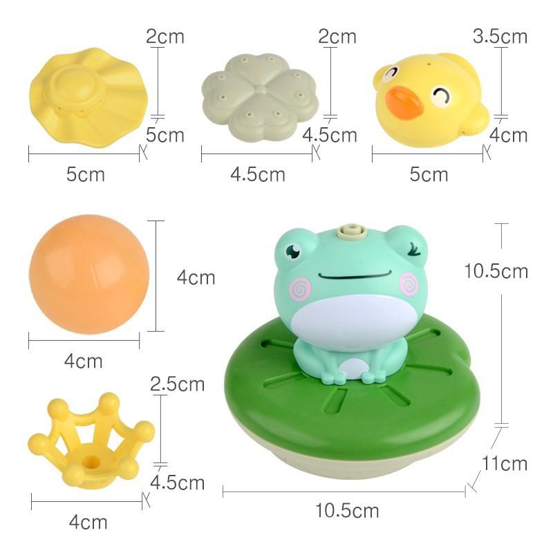 Electric Spray Frog Bath Toy - Baby Shower Sprinkler for Toddlers & Kids, Fun Water Game for Swimming Pool & Bathtub