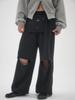 OOH-AHH Wrap Skirt Set Pants (Black)