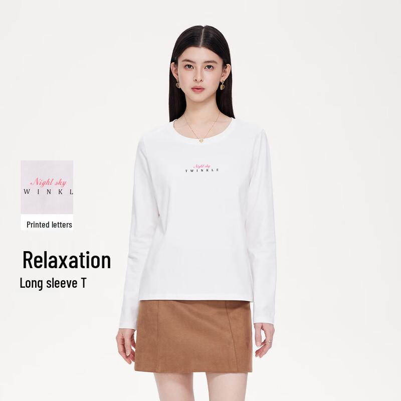 FivePlus Women s Round Neck Long Sleeve T-Shirt M