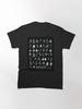 ABC JAZZ GIANTS SAX,Coltrane,Young,Getz,Shorter,Pepper,Garbarek,Desmond Classic T-Shirt