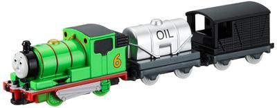 TAKARA TOMY "Tomica Long Type Tomica No. 138 Percy the Tank Engine" Miniature Car Toy for Ages 3 and Up, Boxed, Meets Toy Safety Standards, ST Mark,