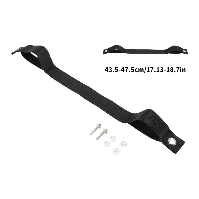 Quick Setups Recovery Strap for Motorcycle Emergency Towing Strong Nylon Material Lightweight Portable for Outdoor Use