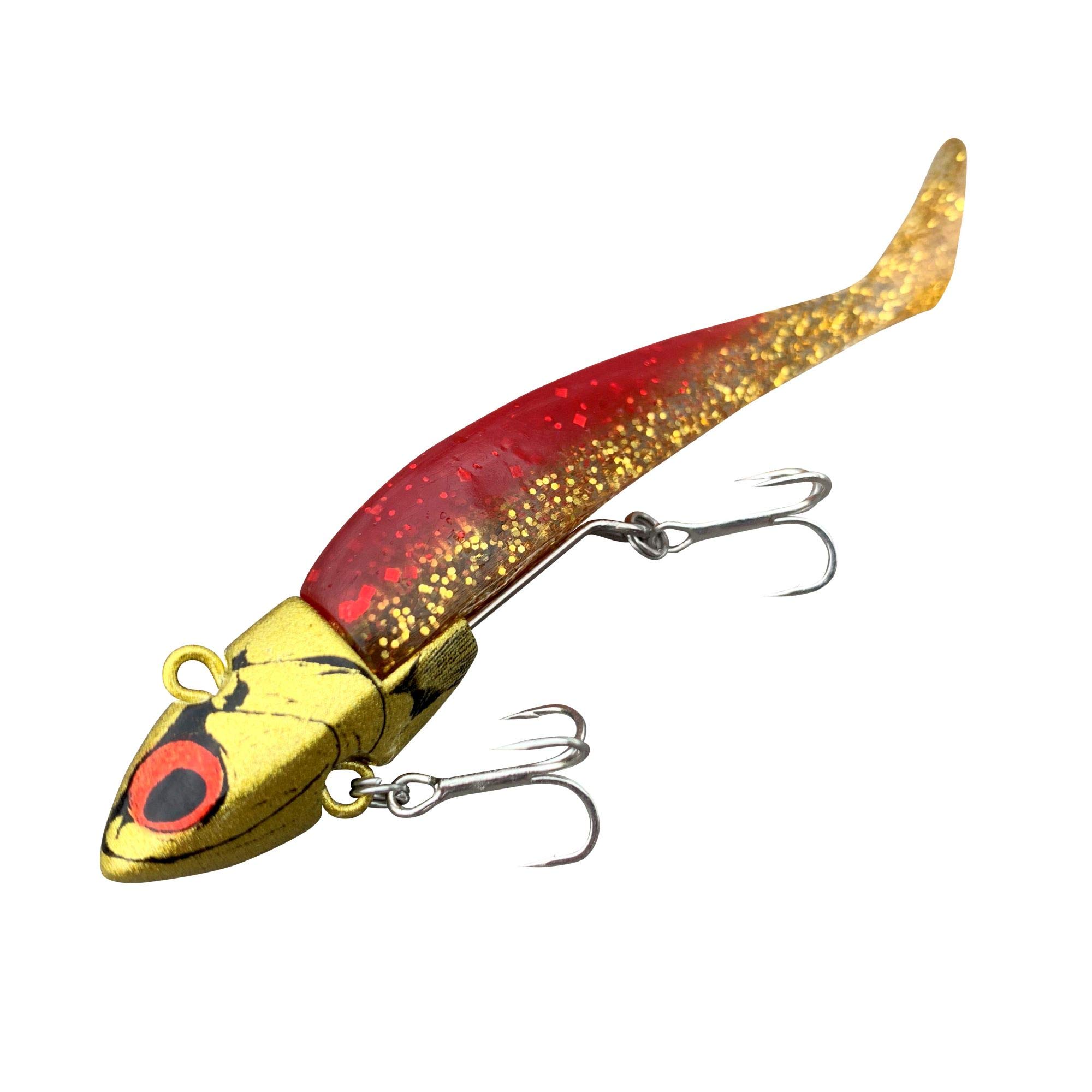 

COREMAN Worm Gold VJ-16#057 Head/Red Gold.