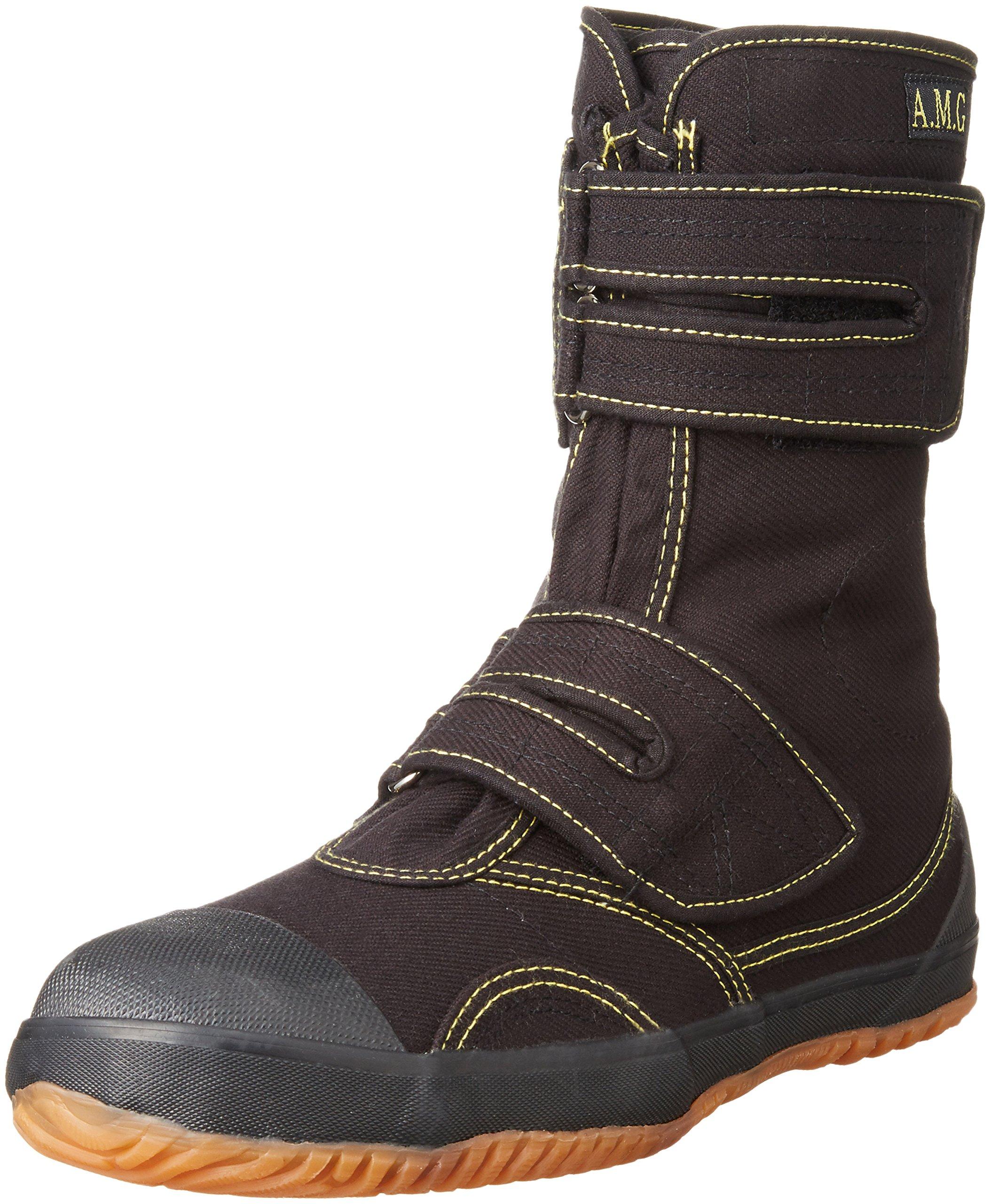 

Toe Cap Work Boots AMG 6B084 Black JP [Angel] High-altitude (Tabi Magic) Men s JP26.5 (26.5cm) чёрный