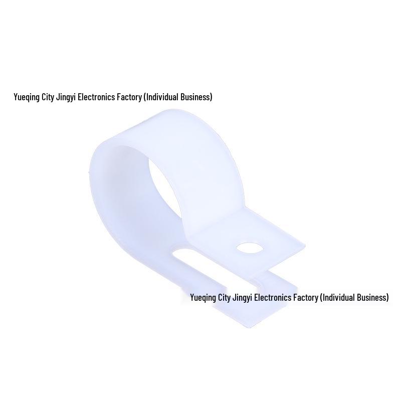R-Type Plastic Nylon Draadklem U-Type Kabelbeheer Krimptang Vloergoot