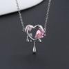 Lindon Women Necklace Pendant Copper Alloy Zircon For Women Wedding Party Fashion Gift
