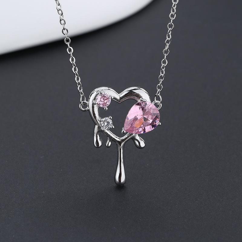 Lindon Women Necklace Pendant Copper Alloy Zircon For Women Wedding Party Fashion Gift