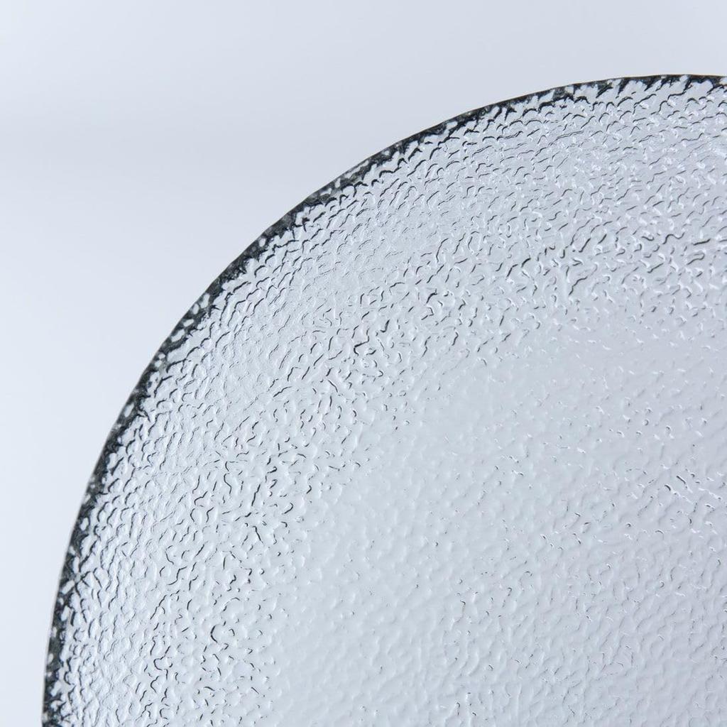 NARUMI Glass Glassworks Silver Plate, Handmade, 17cm, Craft, Gray, UG1000-24SGR