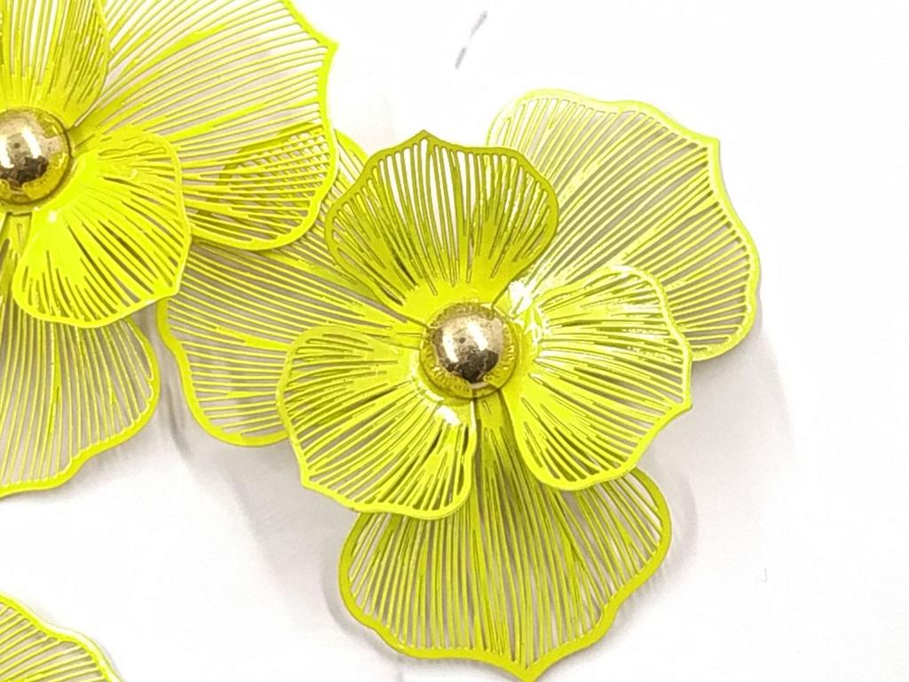 Französische Blumenohrringe für Damen Modisch und vielseitig