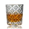 11 Oz  8.5 Oz Hand Cut Edo Kiriko Grey Crystal Glass Whiskey Tumbler With Hand Carved Star Pattern Unique Bourbon Glass Tumbler